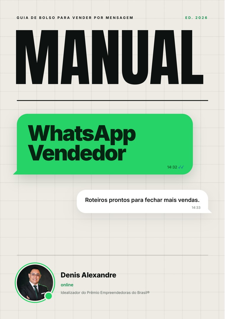 Capa do Manual WhatsApp Vendedor